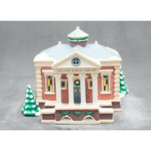 Dept 56 Snow Village - Village Public Library